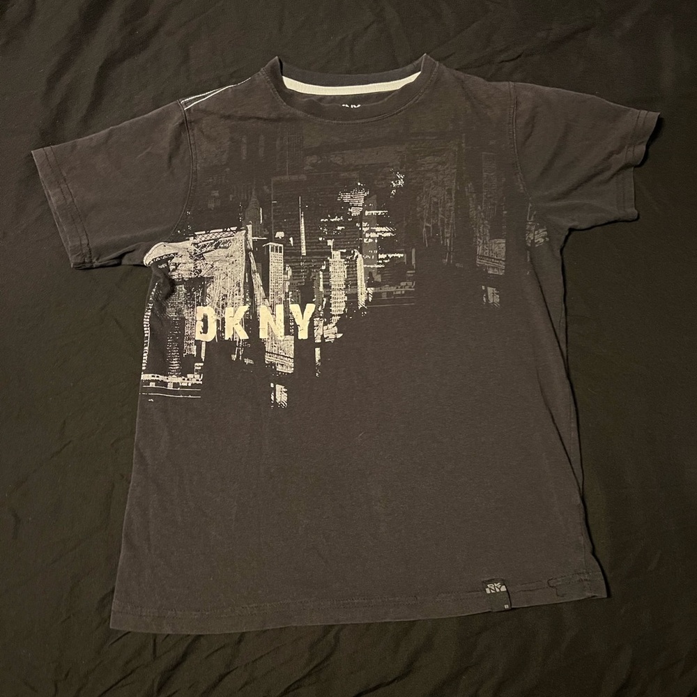 Kids size medium Black DKNY t-shirt